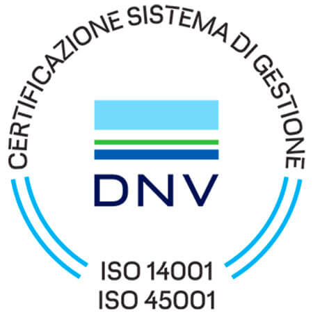 Storia 2022 - Logo DNV ISO14001 | ISO 45001